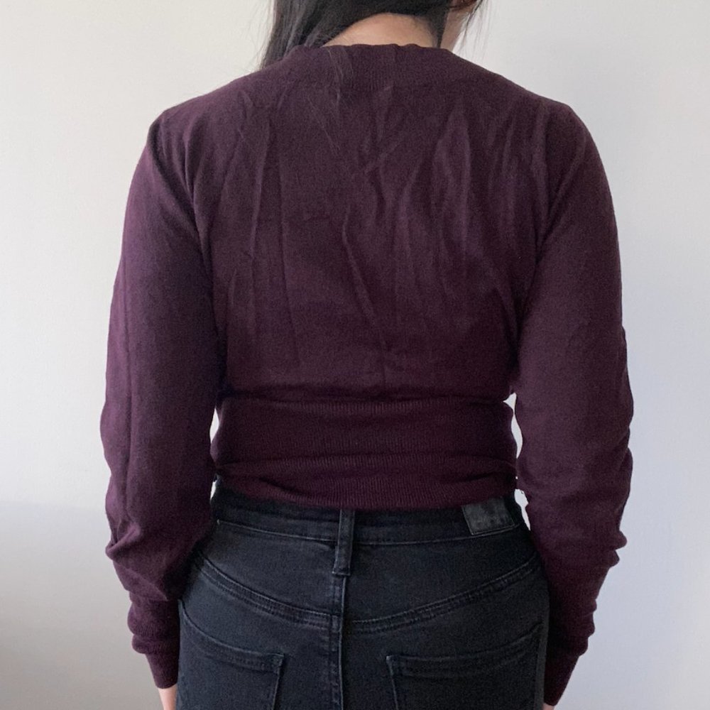 Maroon Sweater - Picture 2 of 2